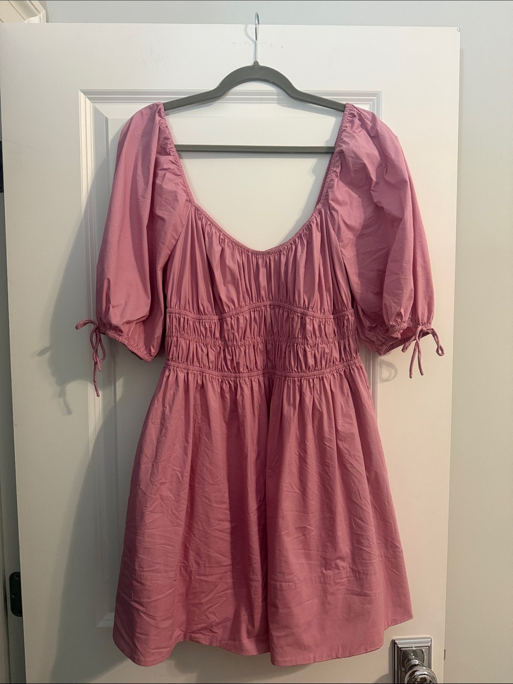 STAUD oink mini Faye dress